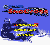 Polaris SnoCross Title Screen
